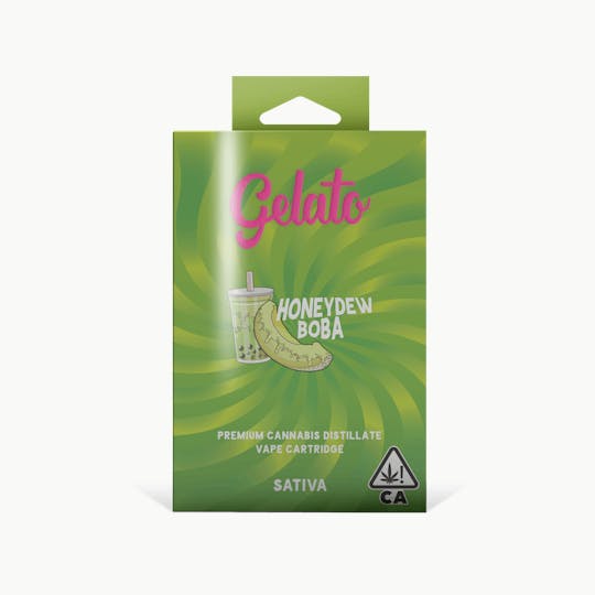 Gelato - Honeydew Boba 1g Flavor Cart - 1