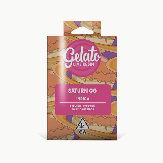 Gelato - Saturn OG 1g Live Resin Cart - 1