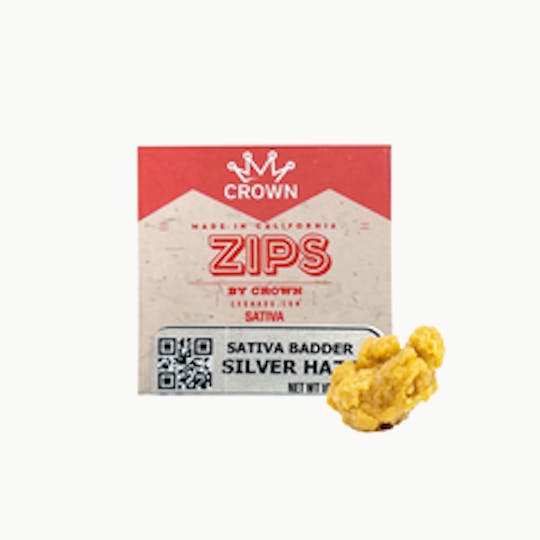 Crown Genetics - Zips by Crown Silver Haze Badder - 1
