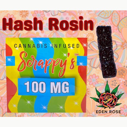 Eden Rose Processing - 100MG Scrappy's (Hash Rosin) - 1