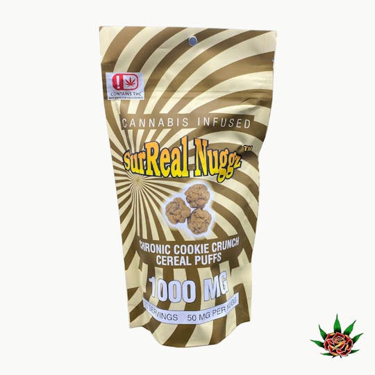 Eden Rose Processing - Surreal Nuggz 1,000mg - Chronic Cookie Crunch - 1