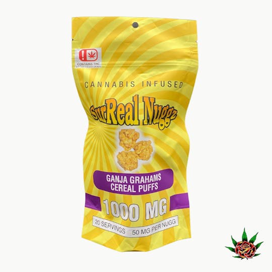 Eden Rose Processing - Surreal Nuggz 1,000mg - Ganj Graham Cereal Puffs - 1