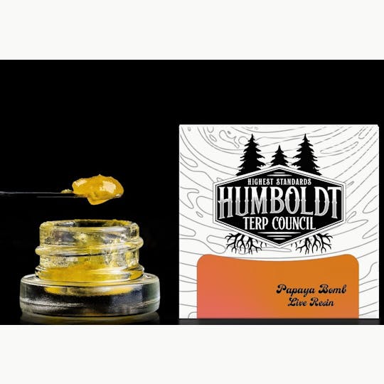 Humboldt Terp Council - Humboldt Terp Council | Live Resin Papaya Bomb 1g - 1