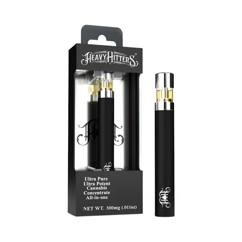 Heavy Hitters Acapulco Gold Sativa -Ultra Extract High Potency Oil-0.3G All-In-One Vape disposable