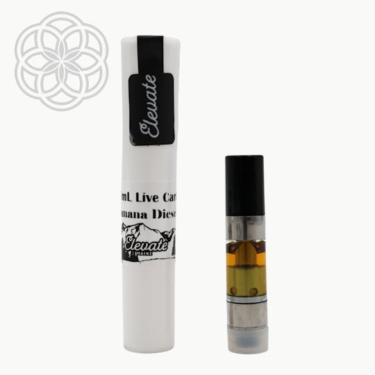 Crux Cannabis - Live Cart - Banana Diesel - 1