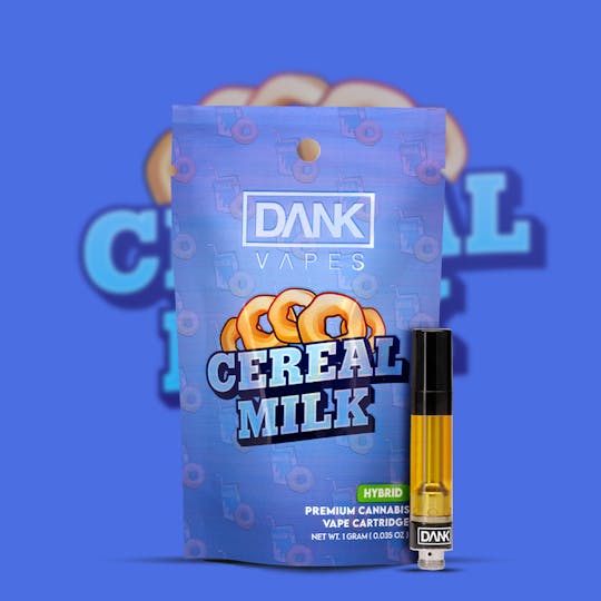 DANK - CEREAL MILK - 1G PREMIUM VAPE CARTRIDGE - 1