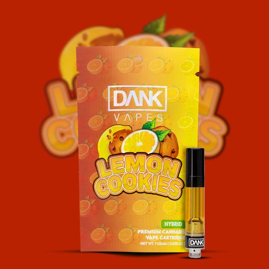 DANK - LEMON COOKIES - 1G PREMIUM VAPE CARTRIDGE - 1