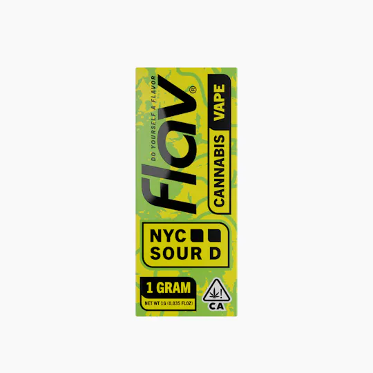flavored vapes nyc Vape - All In One - 1.0g - Distillate - NYC Sour Diesel - Sativa