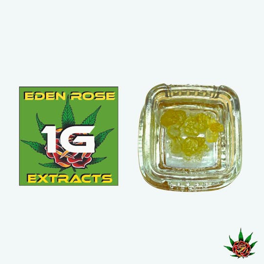 Eden Rose Processing - Eden Rose Extracts Live Resin 1g Concentrate - Forbidden Zkittlez (Indica) - 1