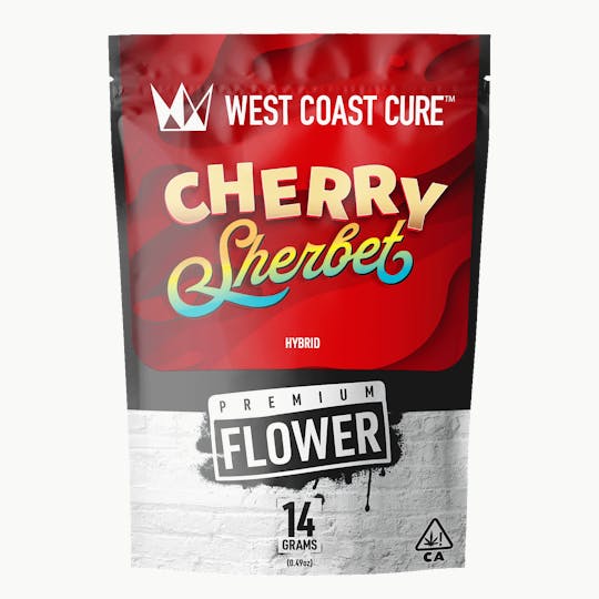 West Coast Cure - Cherry Sherbet - 14G Premium Flower - 1