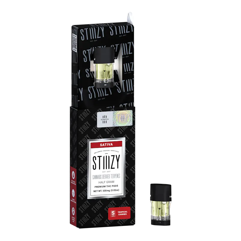 Stiiizy Tropical Cookies - Cannabis Derived Terpenes Pod .5G - Il