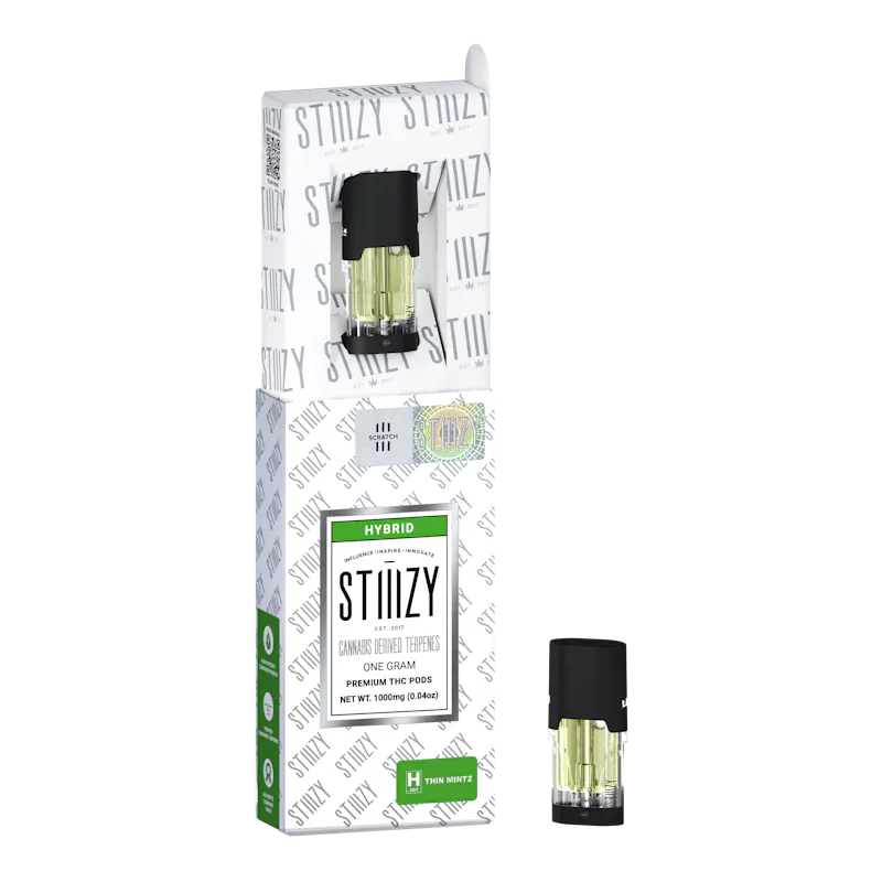 Stiiizy Thin Mintz - Cannabis Derived Terpenes Pod 1G - Il pod