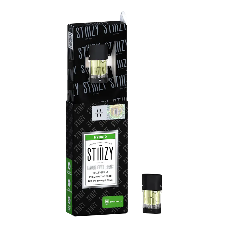 Stiiizy Kush Mintz - Cannabis Derived Terpenes Pod .5G - Il