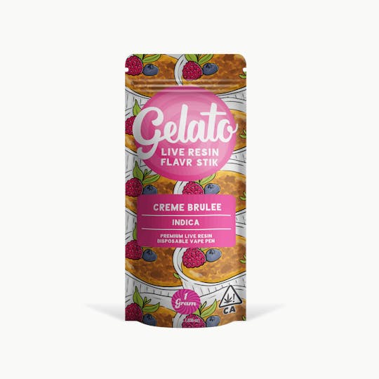 Gelato - Creme Brulee Flavr Stick - 1