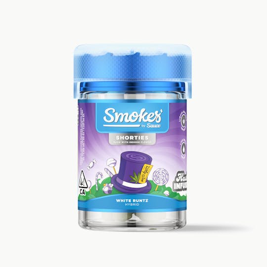 Sauce. - Smokes by Sauce - White Runtz - 3G Live Resin Prerolls (CA) - 1