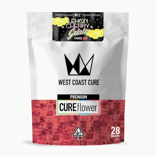 West Coast Cure - Lemon Cherry Gelato - 28G Premium Flower - 1