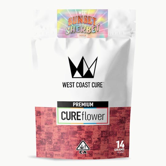 West Coast Cure - Sunset Sherbet - 14G Premium Flower - 1