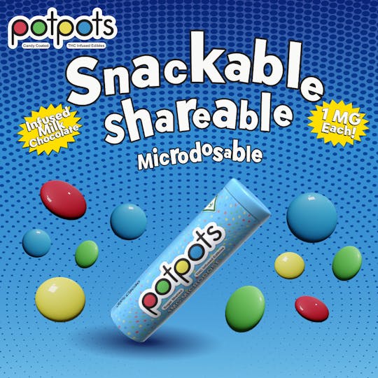 Dream Edibles - Potpots - Milk Chocolate 10ct. Single - 1