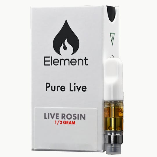 Element - Element Pure Live Rosin Cartridge 0.5G - Orange Cream - 1