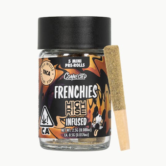 Connected Cannabis Co. - Frenchies - Highrise - 5 Pack Infused Prerolls - 1