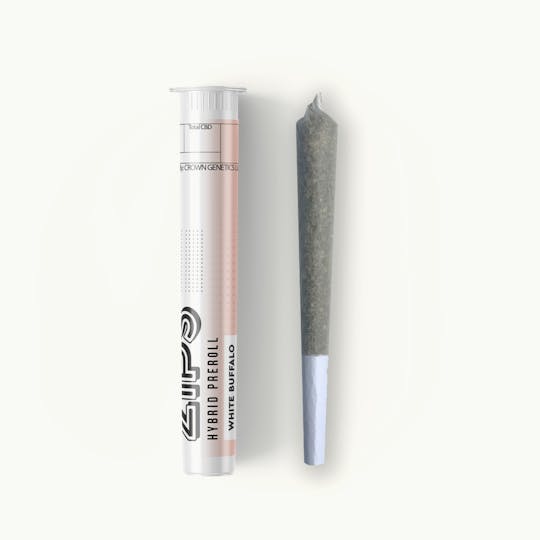 Crown Genetics - Zips by Crown White Buffalo Single Preroll - 1