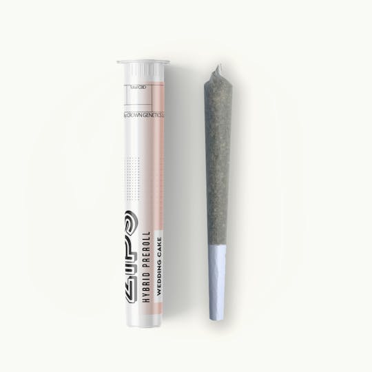 Crown Genetics - Zips By Crown Wedding Cake Single Preroll - 1