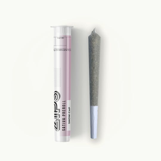 Crown Genetics - Zips by Crown Snow Cap Single Preroll - 1