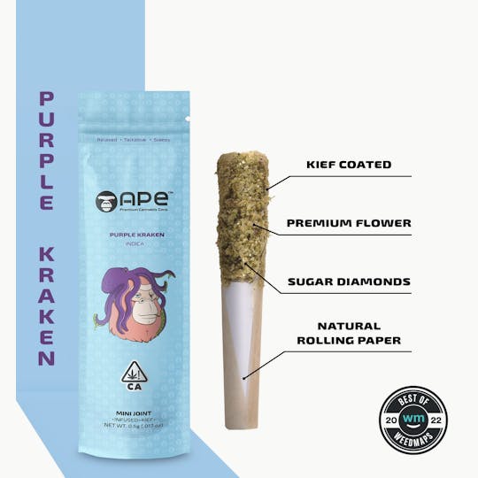 APE Premium Cannabis Corp - PURPLE KRAKEN - Infused Joint 0.5g - 1