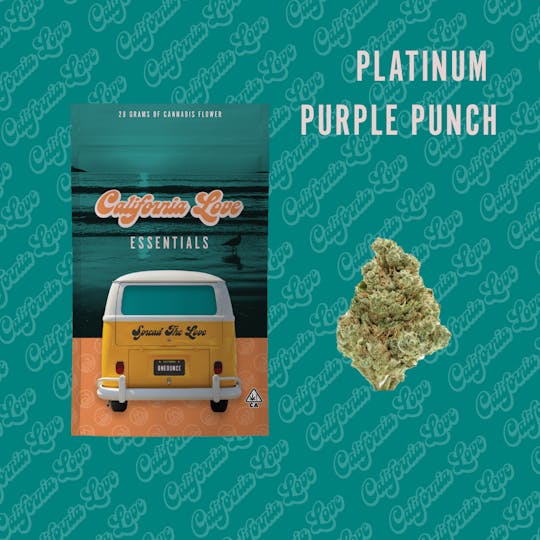 California Love - 1oz Essentials | Platinum Purple Punch | 28g - 1