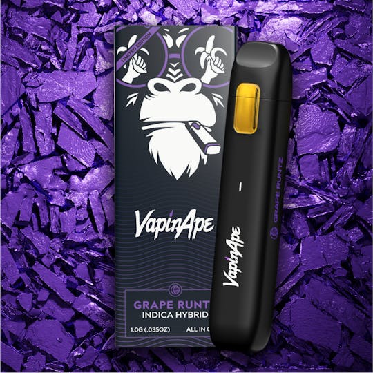 Vapin Ape - Vapin Ape Full Spectrum Disposable - Grape Runtz (Indica Hybrid) - 1