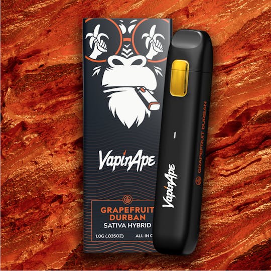 Vapin Ape - Vapin Ape Full Spectrum Disposable - Grapefruit Durban (Sativa Hybrid) - 1