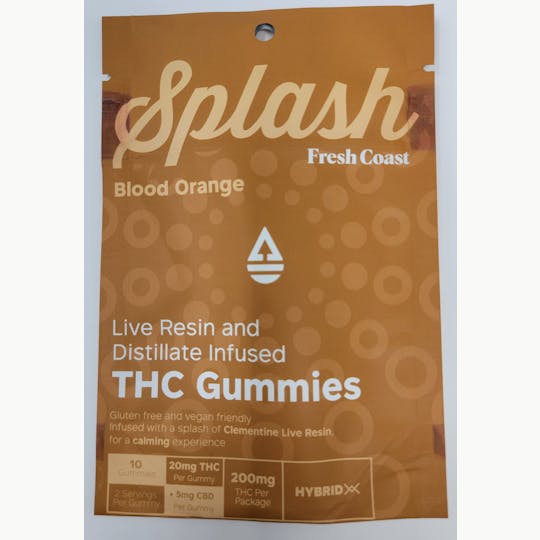 Fresh Coast - Splash Gummy | Blood Orange/Clementine - 1