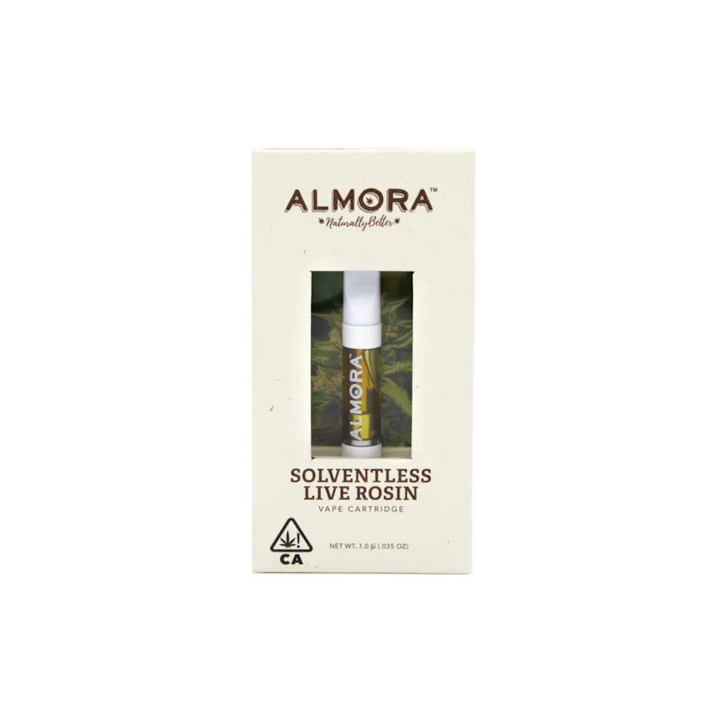 Almora Solventless Live Rosin Skoranges 1g concentrate