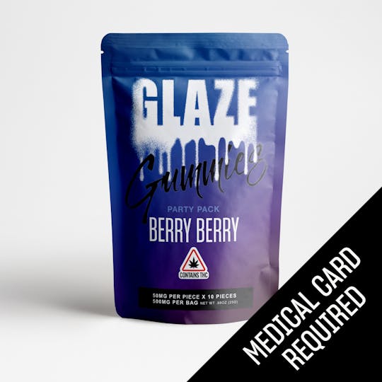 Glaze - Glaze | Berry Berry Gummy Party Pack | 500mg (MED) - 1