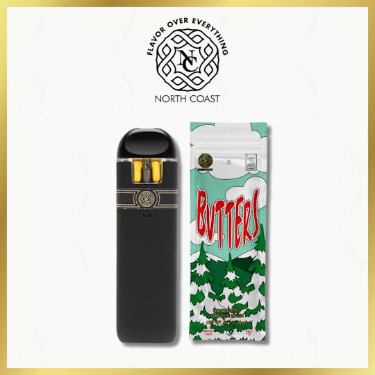 North Coast - North Coast x Happy Little Tree Co. Butters Rosin Disposable Pod .5g - 1