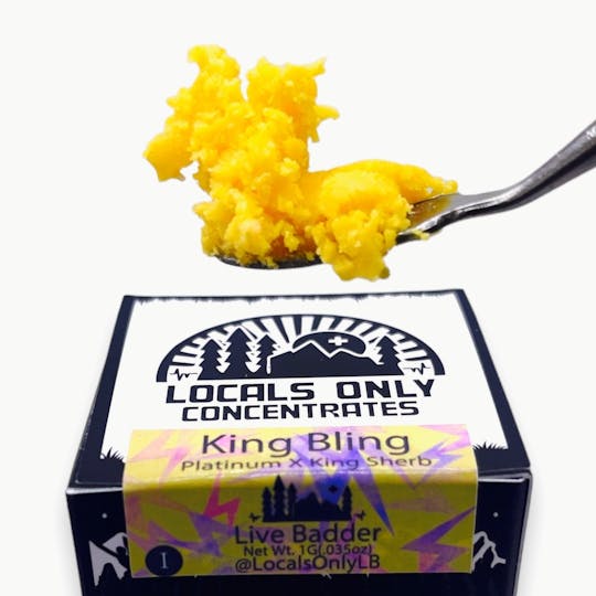 Locals Only Concentrates - King Bling Live Badder - 1