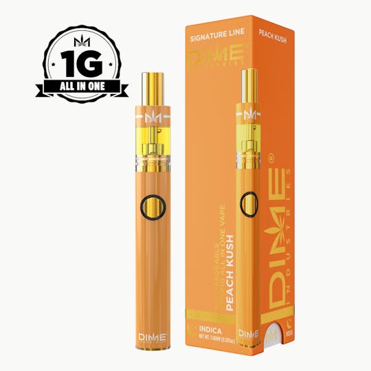 Dime Industries - Peach Kush 1G All in One Device - 1