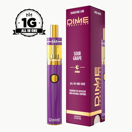 Dime Industries - Sour Grape 1G All in One Device - 1