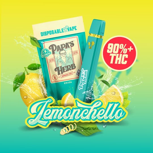 Papa's Herb - Lemonchello (1g) Disposable Vape Cartridge - 1