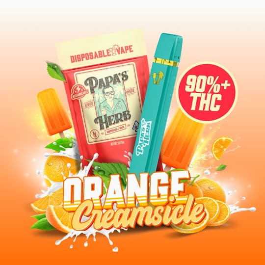 Papa's Herb - Orange Creamsicle (1g) AIO Vape Cartridge - 1