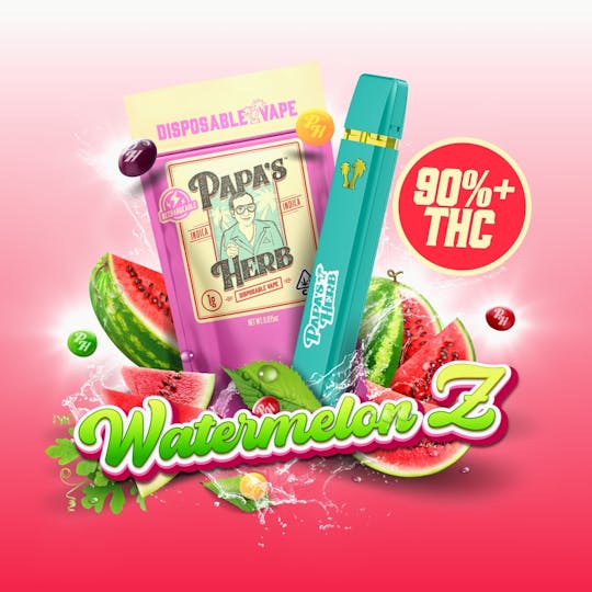 Papa's Herb - Watermelon Z (1g) Disposable Vape Cartridge - 1