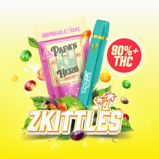 Papa's Herb - Zkitttles (1g) Disposable Vape Cartridge - 1