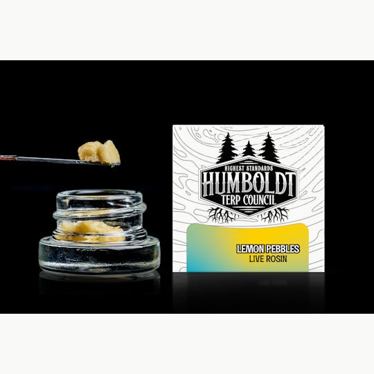 Humboldt Terp Council - Humboldt Terp Council | Live Rosin Lemon Pebbles 1g - 1