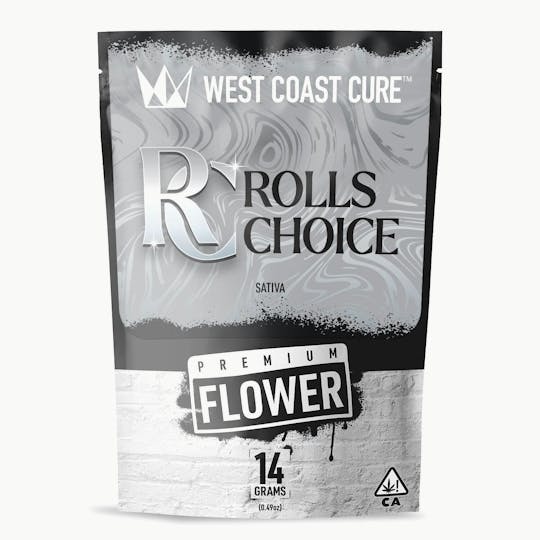 West Coast Cure - Rolls Choice - 14G Premium Flower - 1