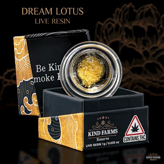 Kind Farms Reserve - Dream Lotus Live Resin - Kind Farms Reserve - 1