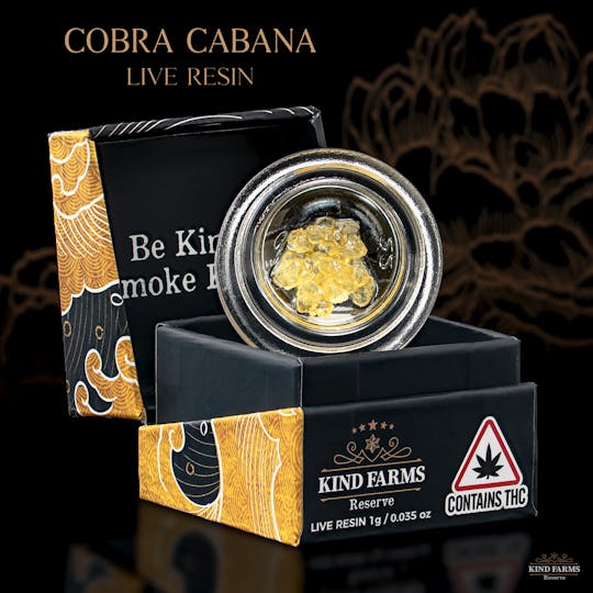 Kind Farms Reserve - Cobra Cabana Live Resin - Kind Farms Reserve - 1