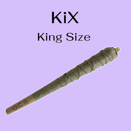 Daedalus Craft Cannabis - KiX Pre-Roll w/ Hash Rosin & Kief Coating - King Size - Single - 1