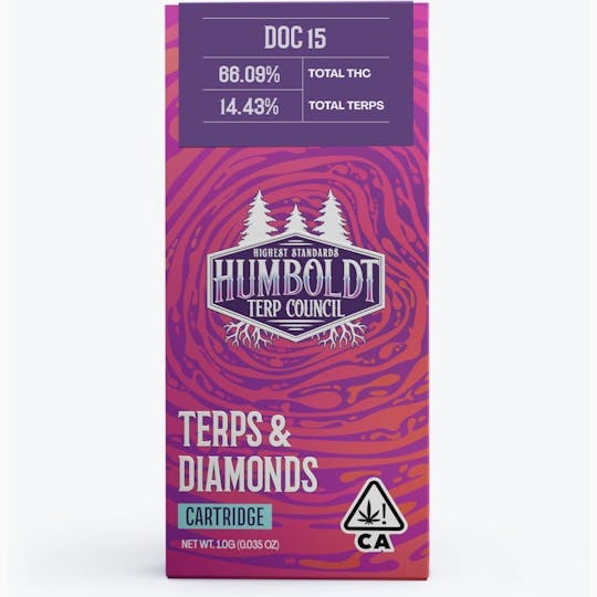 Humboldt Terp Council - Humboldt Terp Council | Live Resin Vape Cartridge DOC 15 1g - 1