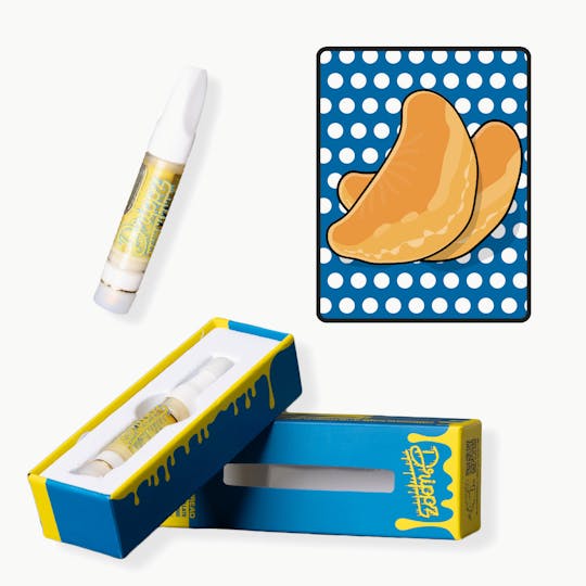 Drippz - Drippz vape cart - Clementine - 1g 510 Thread - 1
