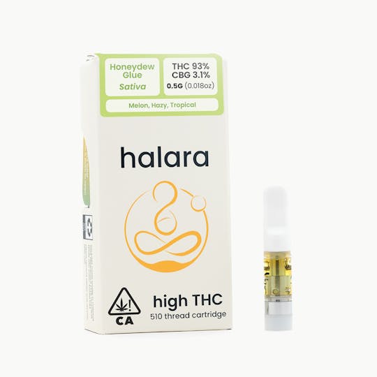 Halara - High THC - Honeydew Glue 0.5G Cartridge - 1